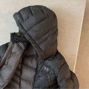 Under Armour down puffer winter coat. Size Small